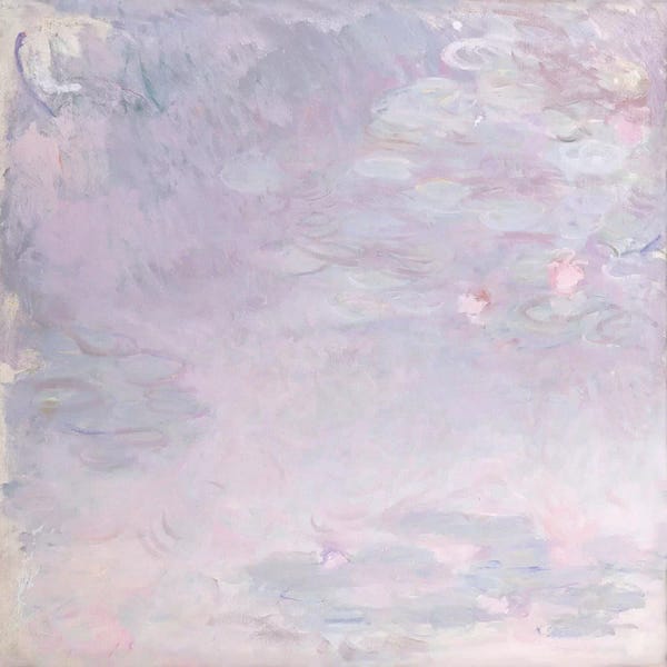 Impressionism: Pale Water Lilies, c.1917-25  by Claude Monet