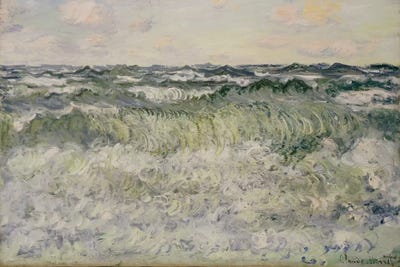 Seascape, 1881  by Claude Monet canvas print
