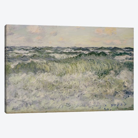Seascape, 1881  Canvas Print #BMN5184} by Claude Monet Canvas Art Print