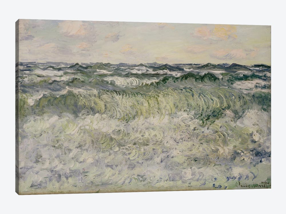 Seascape, 1881  by Claude Monet 1-piece Canvas Wall Art