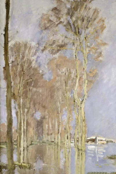 Claude Monet: Flood  by Claude Monet