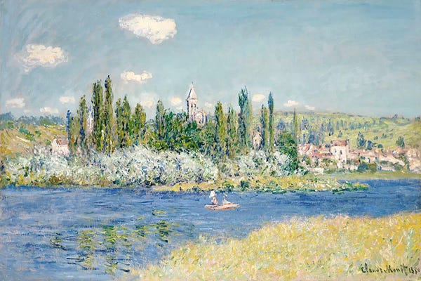 European Décor: Vetheuil, 1880  by Claude Monet