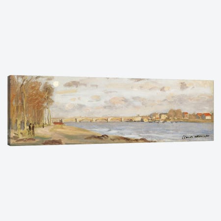 The Seine at Argenteuil, 1872  Canvas Print #BMN5203} by Claude Monet Canvas Print