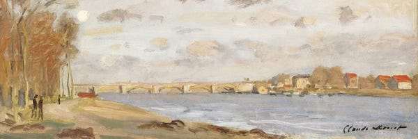 Claude Monet: The Seine at Argenteuil, 1872  by Claude Monet