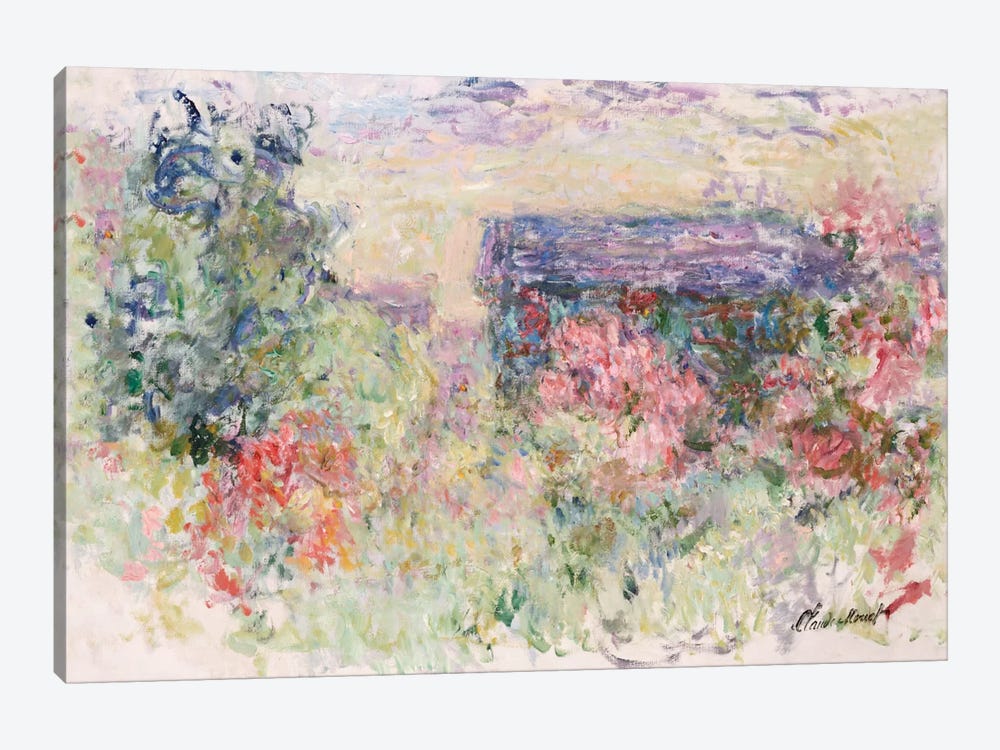 The House Through the Roses, c.1925-26  1-piece Canvas Art