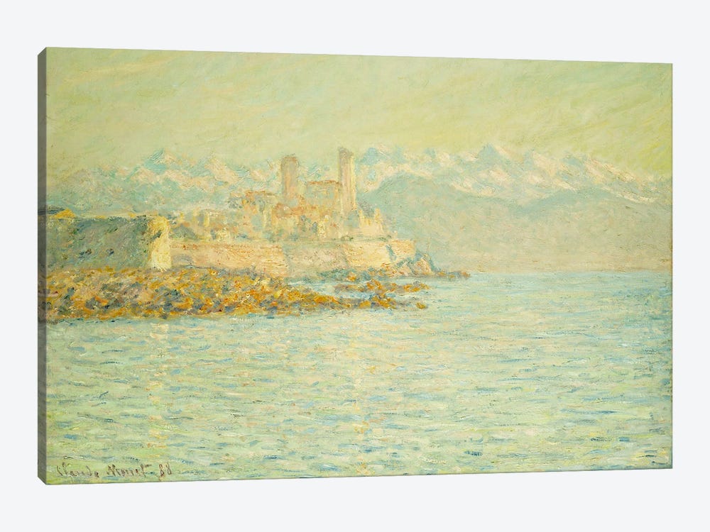 The Old Fort at Antibes  by Claude Monet 1-piece Canvas Wall Art