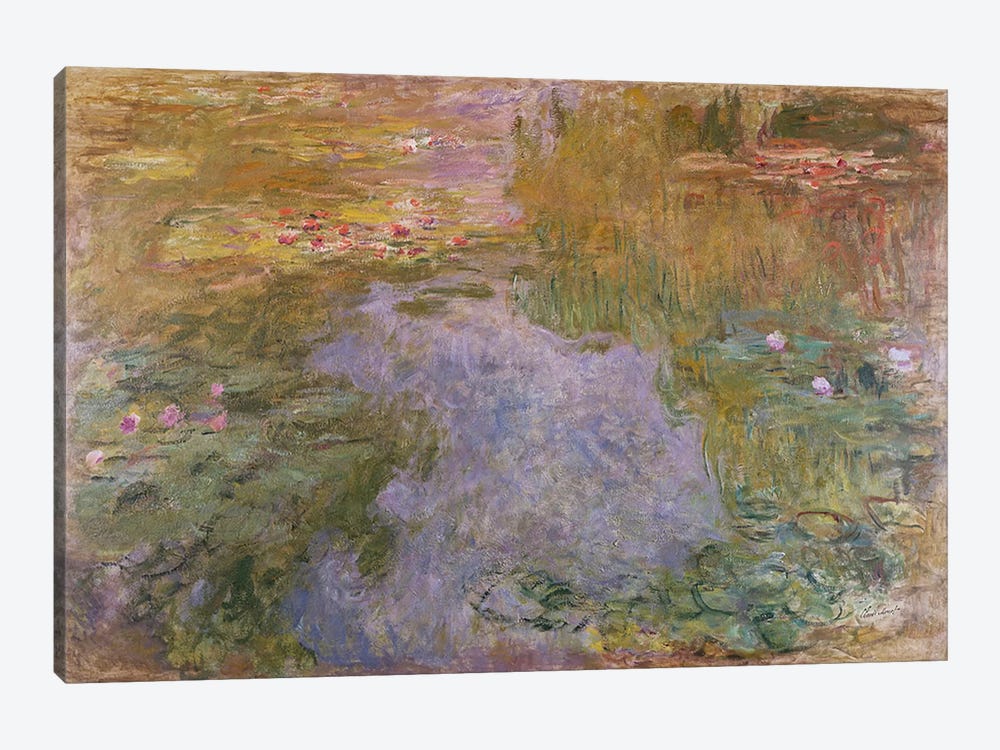 Water Lilies, 1919  by Claude Monet 1-piece Canvas Artwork
