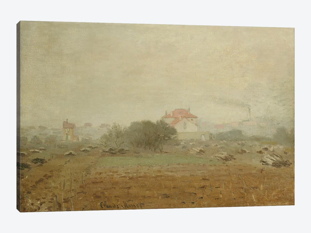 Fog, 1872  by Claude Monet 1-piece Canvas Print