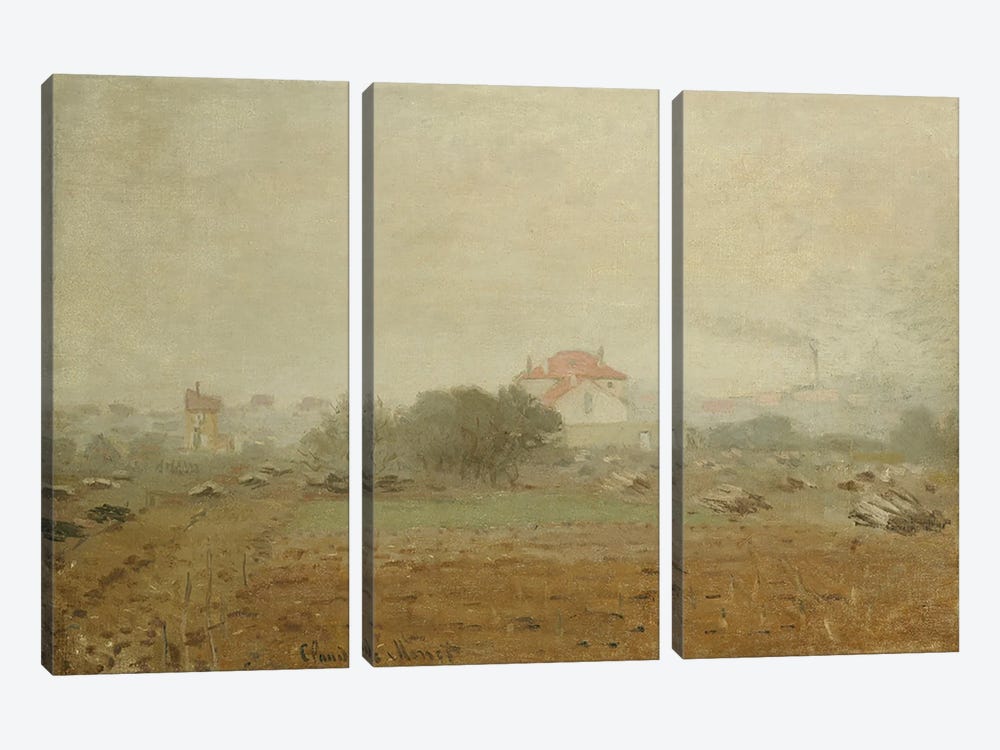 Fog, 1872  3-piece Art Print