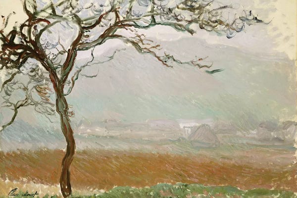 Claude Monet: Giverny Countryside  by Claude Monet