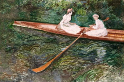 The K Rowing Boat Art Print Claude Mo Icanvas