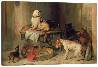A Jack in Office, c.1833  Canvas Art Print