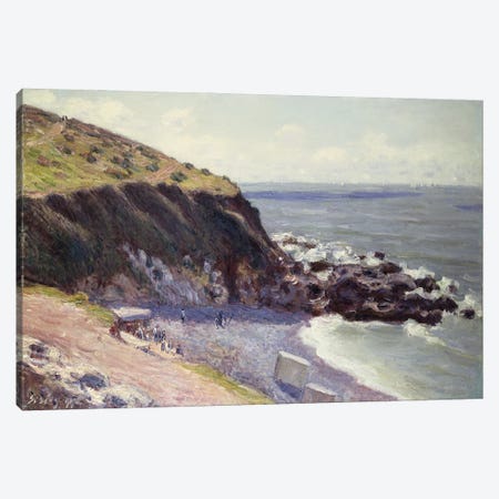 Lady's Cove, Langland Bay, 1897  Canvas Print #BMN5249} by Alfred Sisley Art Print