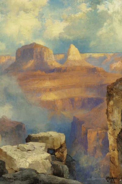 Thomas Moran: Grand Canyon, 1916  by Thomas Moran