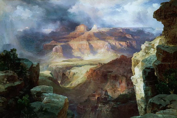 Valleys: A Miracle of Nature  by Thomas Moran