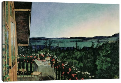 Summer Night, 1899 Canvas Art Print