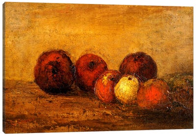 Apples  Canvas Art Print - Gustave Courbet