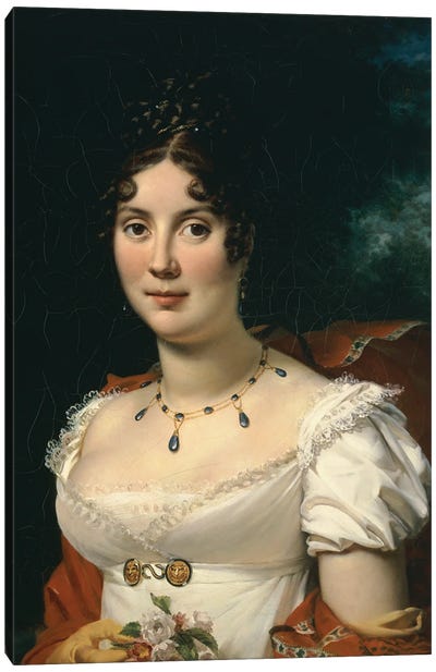 Portrait of a Lady  Canvas Art Print
