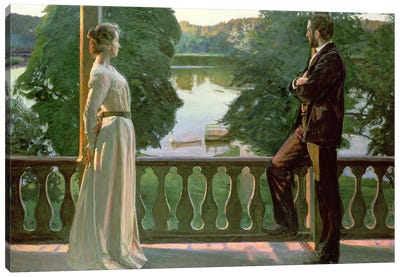 Nordic Summer Evening, 1899-1900 Canvas Art Print