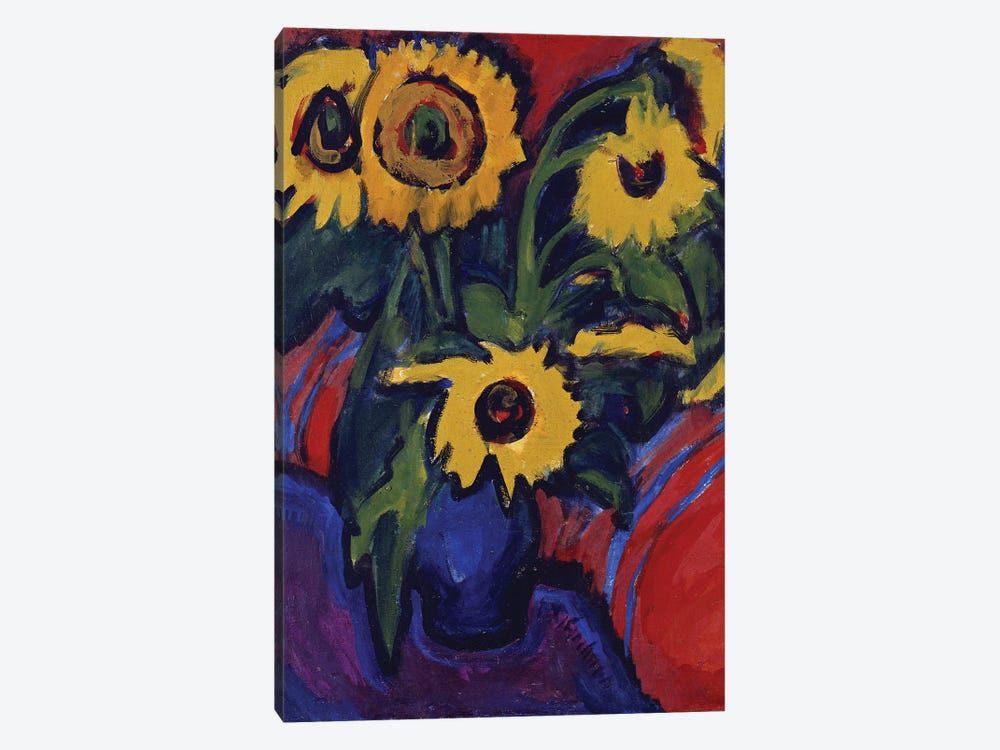 Sunflowers, 1909-18  1-piece Canvas Wall Art
