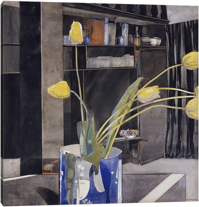 Yellow Tulips, c.1922-23  Canvas Art Print