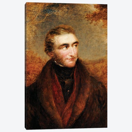 Joseph Mallord William Turner, 1838  Canvas Print #BMN5309} by John Linnell Canvas Artwork