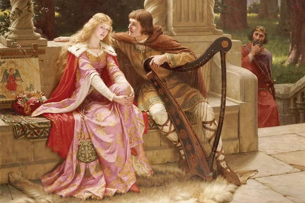Classical: The End of the Song, 1902  by Edmund Blair Leighton
