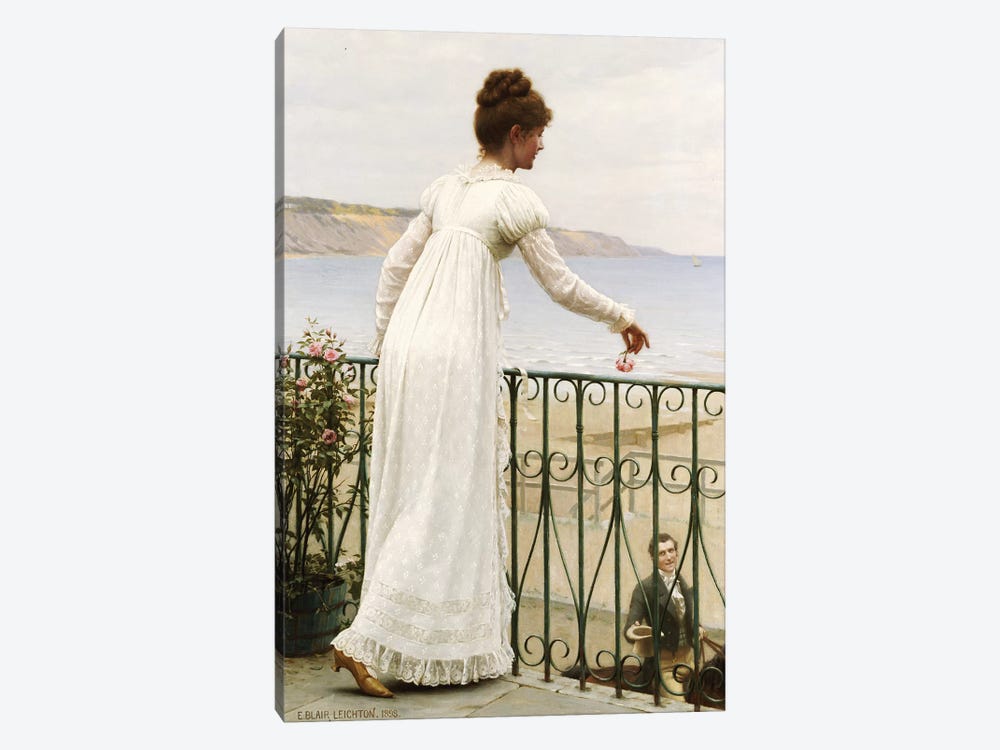 A Favour, 1898  by Edmund Blair Leighton 1-piece Canvas Wall Art