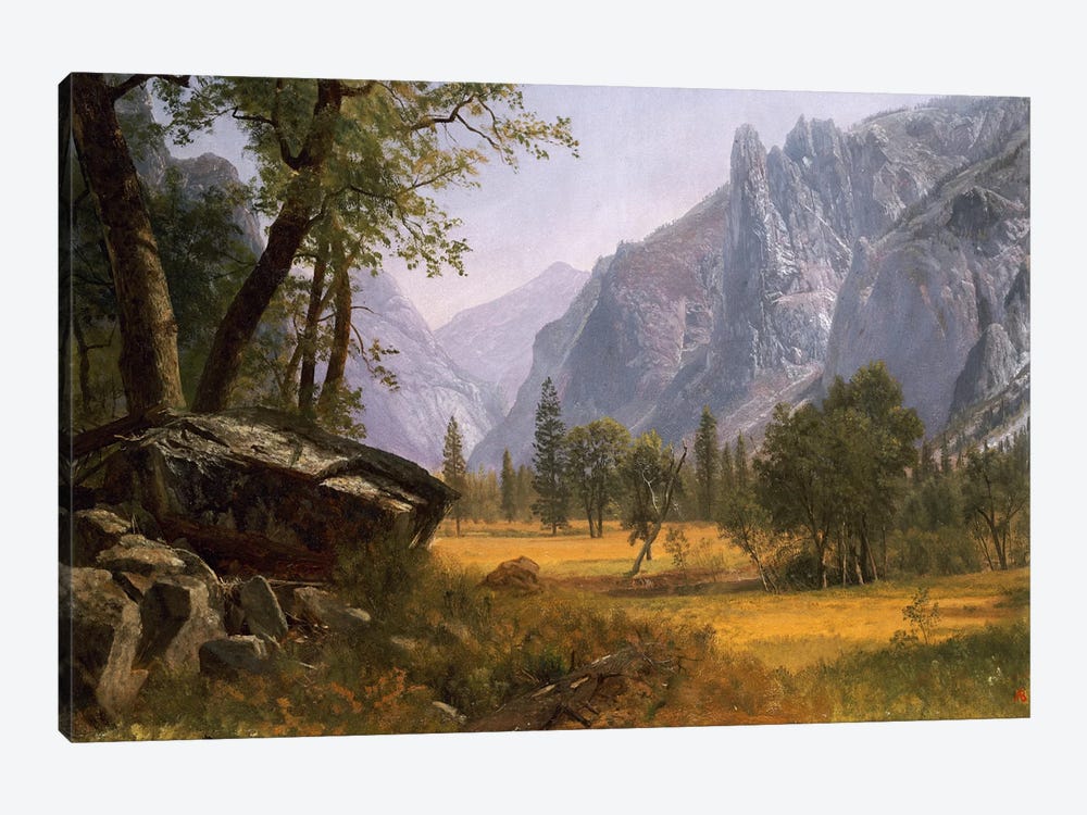 Yosemite Valley  by Albert Bierstadt 1-piece Art Print