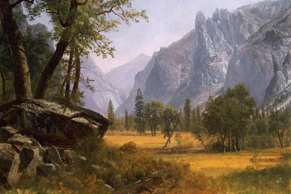 Albert Bierstadt: Yosemite Valley by Albert Bierstadt