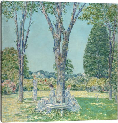 The Audition, East Hampton, 1924  Canvas Art Print - Childe Hassam