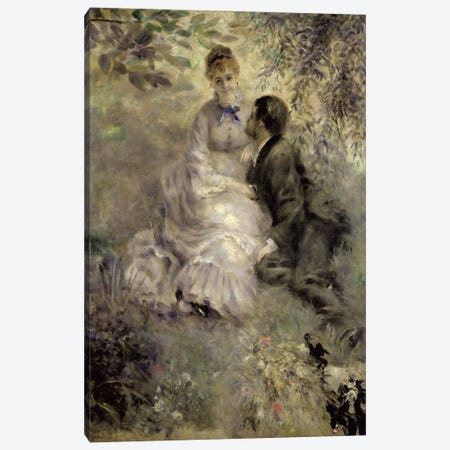 The Lovers, c.1875  Canvas Print #BMN538} by Pierre-Auguste Renoir Canvas Art