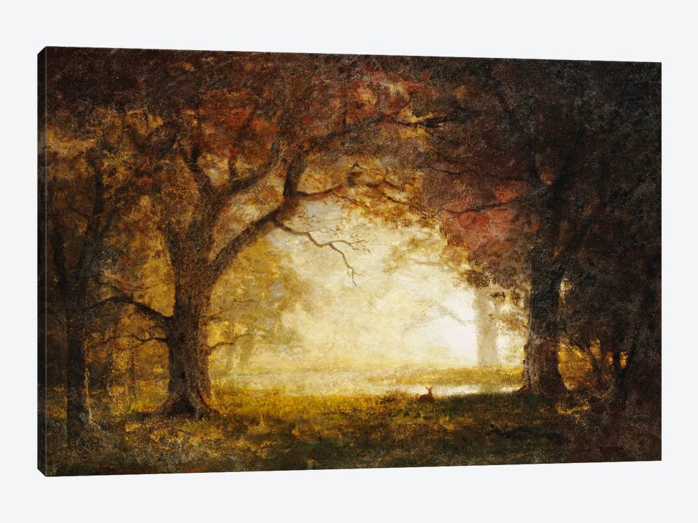 Forest Sunrise  by Albert Bierstadt 1-piece Art Print