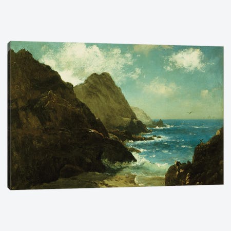 Farallon Islands  Canvas Print #BMN5440} by Albert Bierstadt Canvas Art Print
