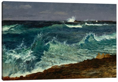 Seascape  Canvas Art Print - Albert Bierstadt