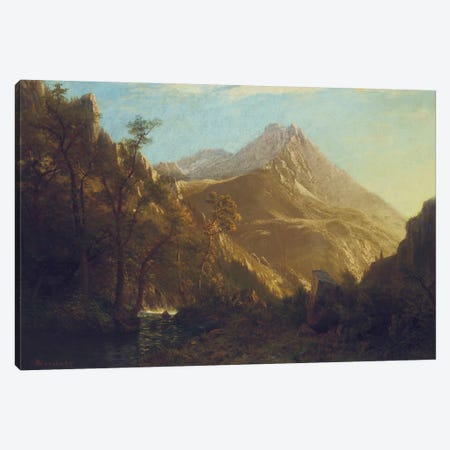 Wasatch Mountains  Canvas Print #BMN5450} by Albert Bierstadt Canvas Art