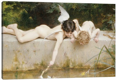 The Rescue, 1894  Canvas Art Print