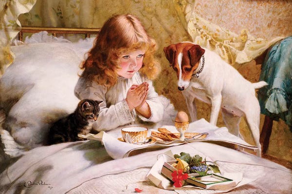 Realism: Suspense, 1894  by Charles Burton Barber
