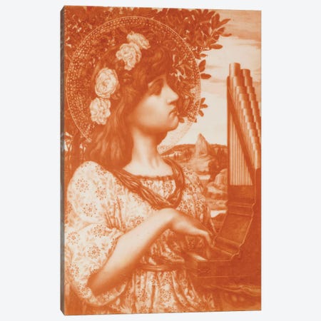 Saint Cecilia  Canvas Print #BMN5462} by Henry Ryland Art Print