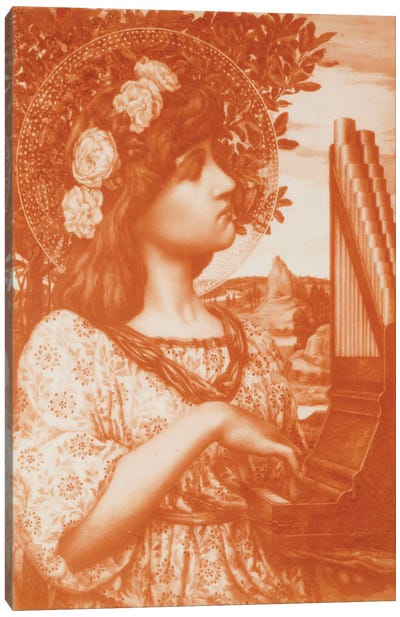Saint Cecilia  Canvas Art Print