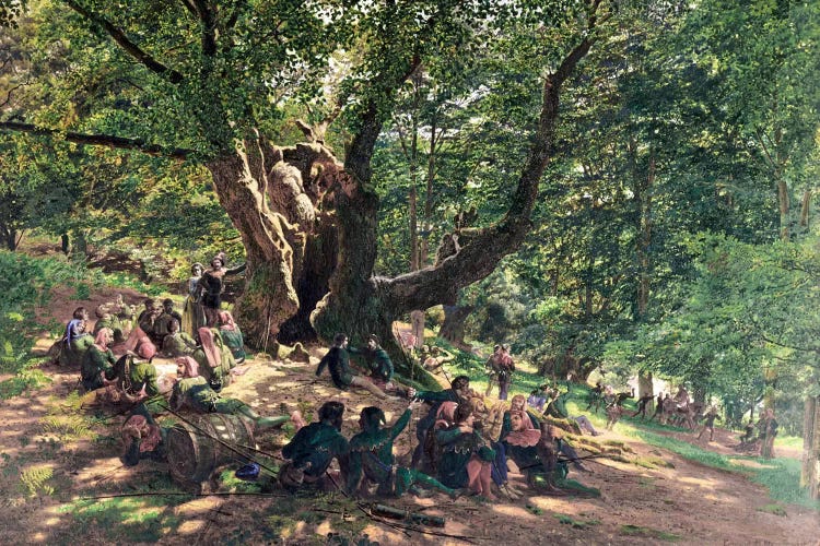 Robin Hood and his Merry Men, 1859 