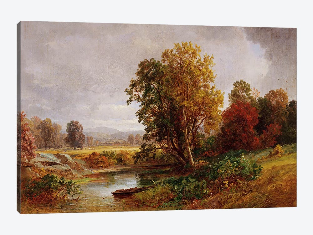 Autumn Landscape, 1882  by Jasper Francis Cropsey 1-piece Canvas Print