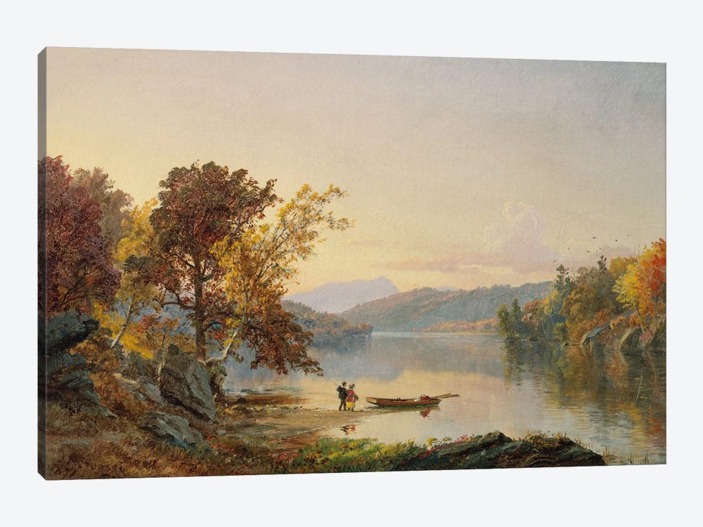 Lake George, 1871  by Jasper Francis Cropsey 1-piece Canvas Artwork