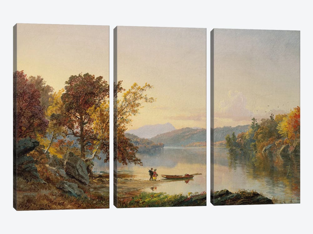 Lake George, 1871  3-piece Canvas Artwork