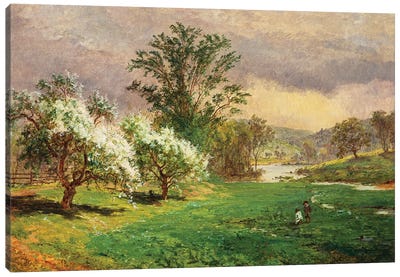 Apple Blossom Time, 1899  Canvas Art Print