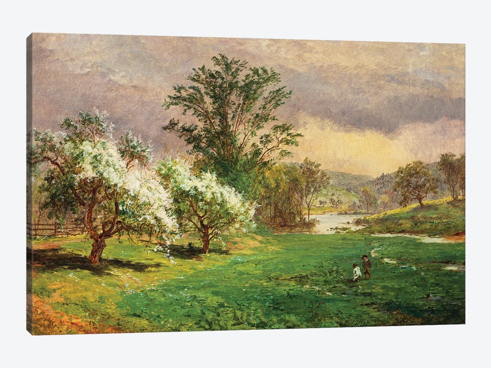 Apple Blossom Time, 1899  by Jasper Francis Cropsey 1-piece Canvas Wall Art