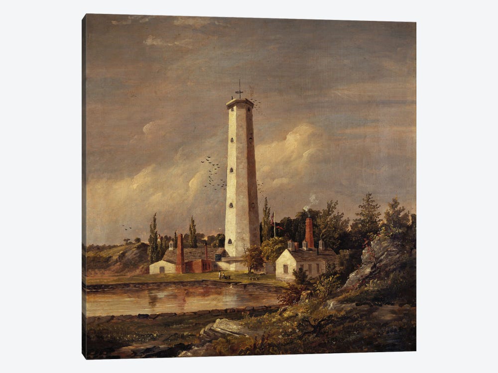 Shot Tower, 1845  by Jasper Francis Cropsey 1-piece Art Print