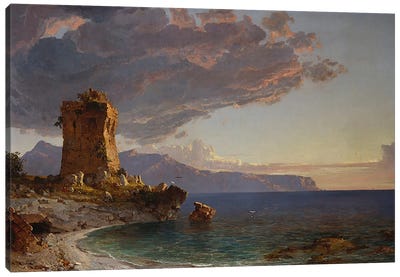 The Isle of Capri, 1893  Canvas Art Print