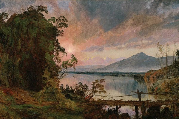 Romanticism: Autumn Splendor, 1896  by Jasper Francis Cropsey