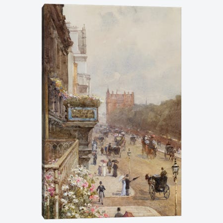Piccadilly, 1894  Canvas Print #BMN5523} by Rose Maynard Barton Canvas Artwork